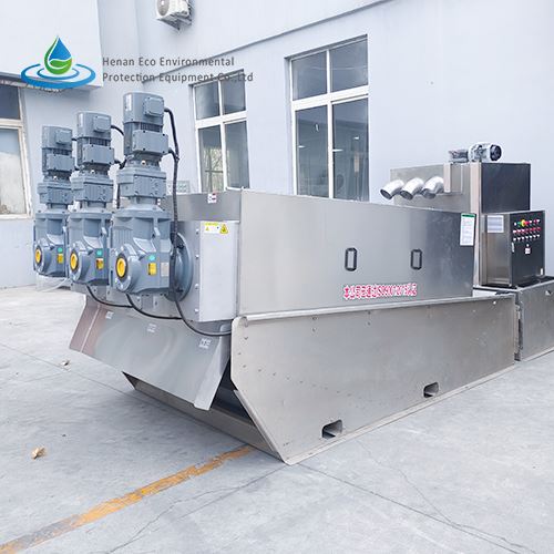 Screw Press Dehydrator For Wastewater